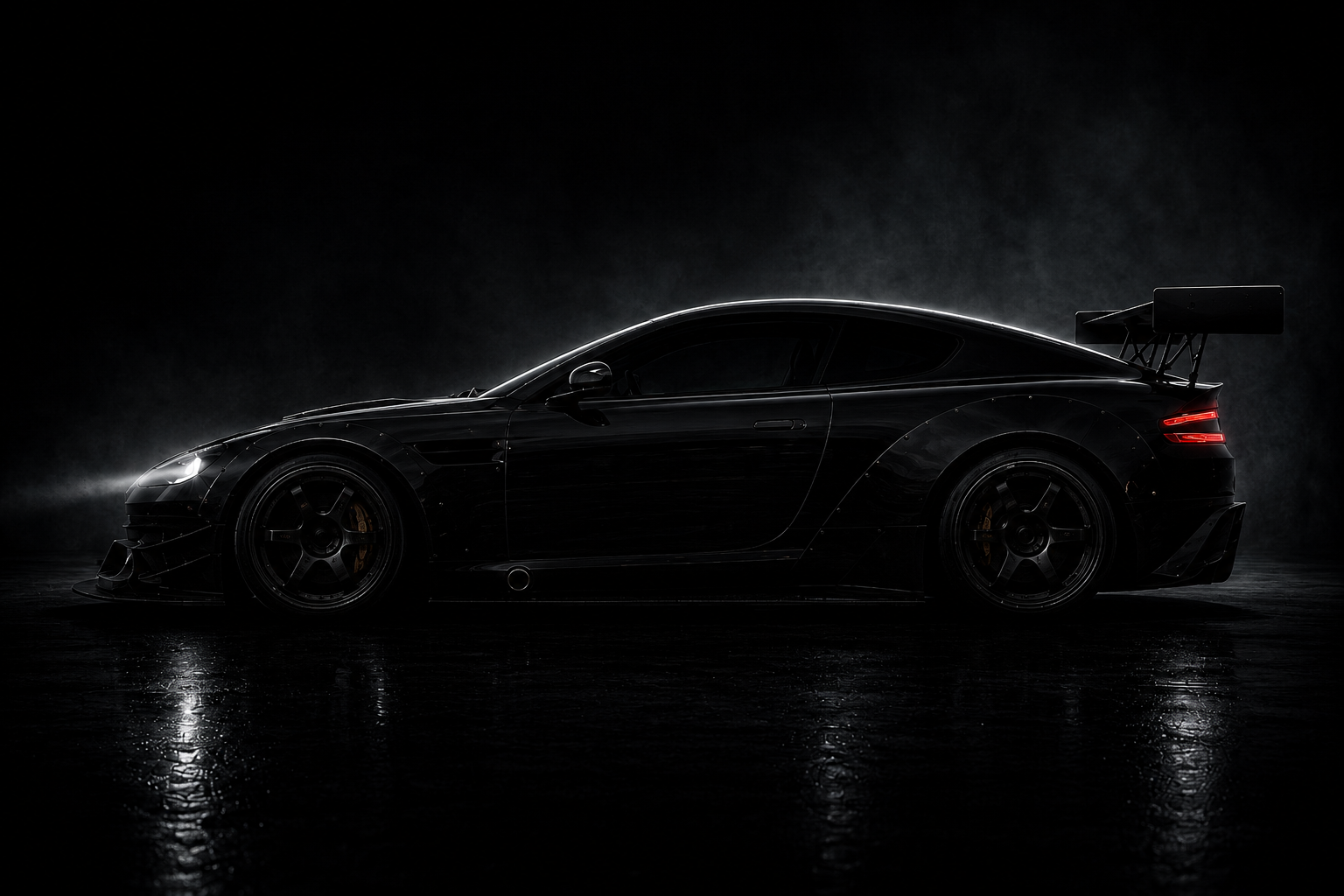 Side profile of the Project DBR9 concept